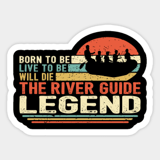 River Guide Legend Sticker